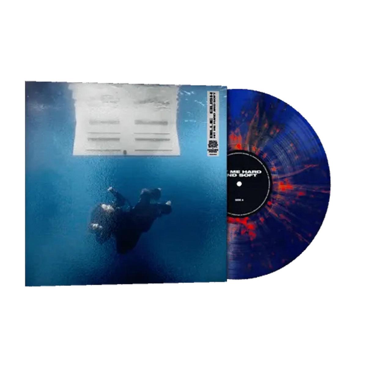 Billie Eilish  Hit Me Hard And Soft Blue w/ Orange Splatter Vinyl, Anniversary Edition + Poster