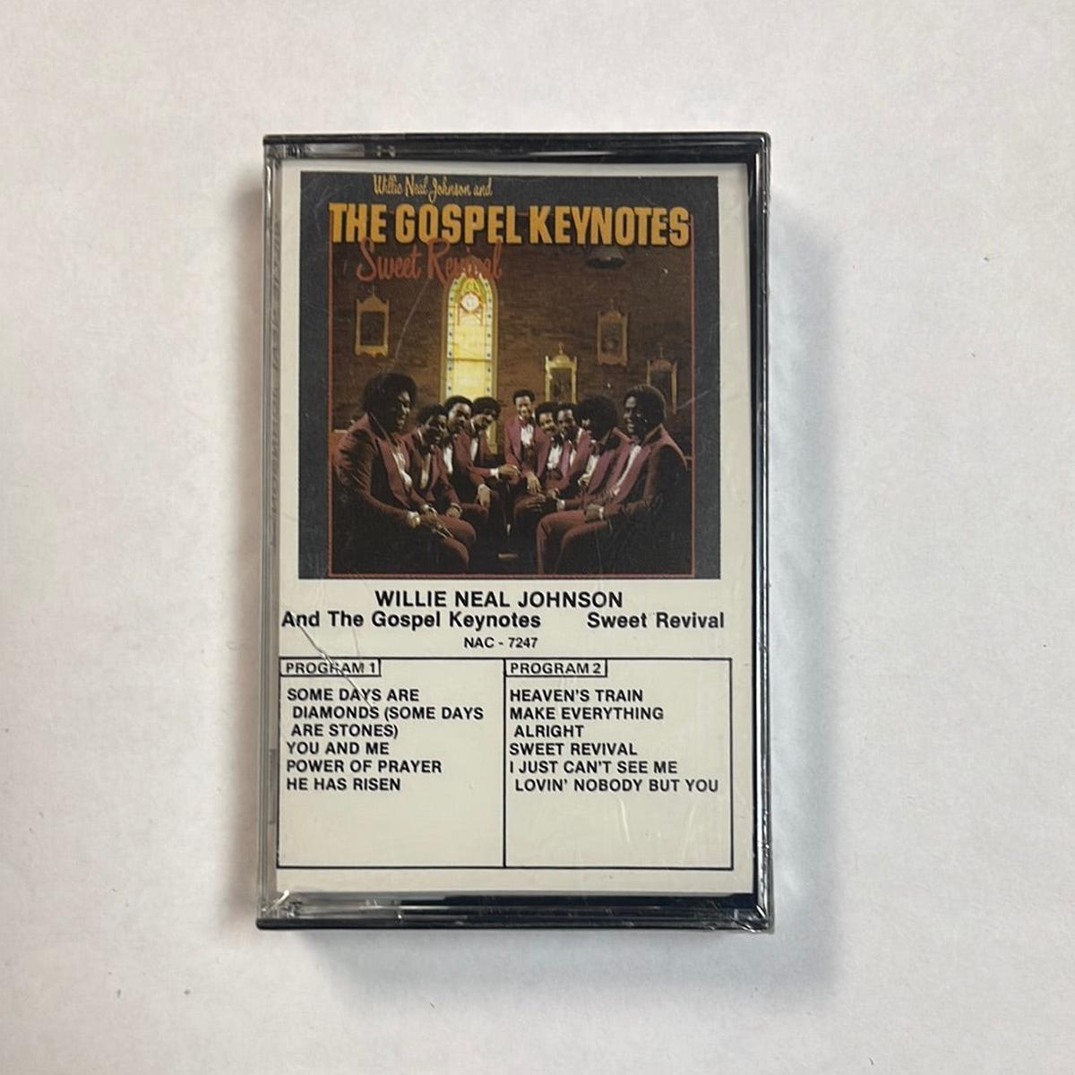 Willie Neal Johnson And The Gospel Keynotes  Sweet Revival Cassette